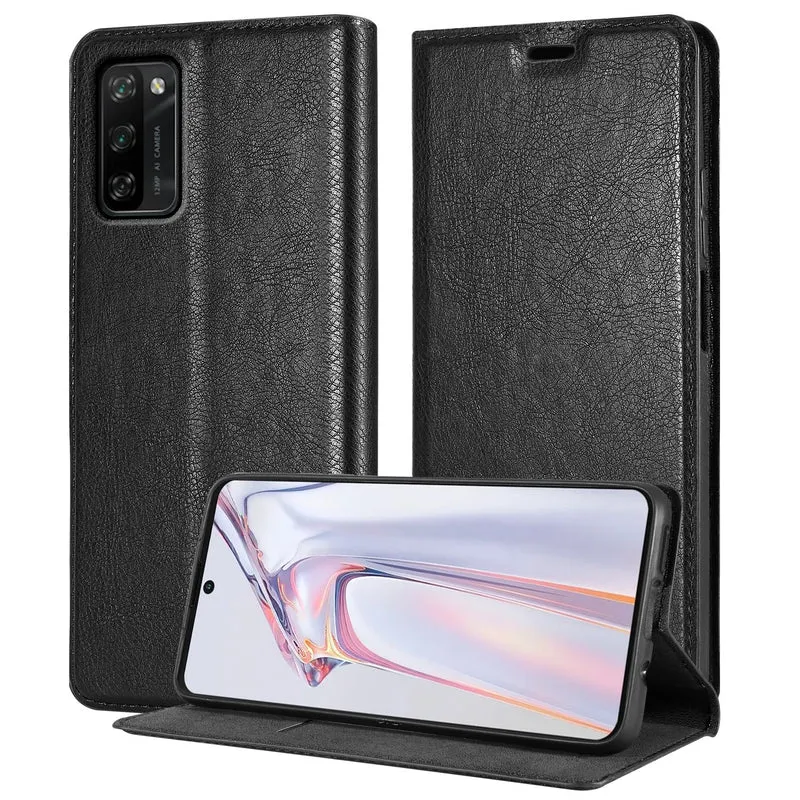 Cadorabo Hülle kompatibel mit Blackview A100 Schutzhülle mit Magnetverschluss, Standfunktion und Kartenfach