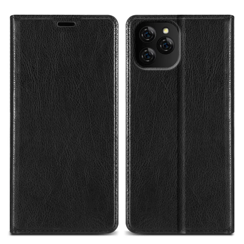 Cadorabo Hülle kompatibel mit Blackview A95 Schutzhülle mit Magnetverschluss, Standfunktion und Kartenfach