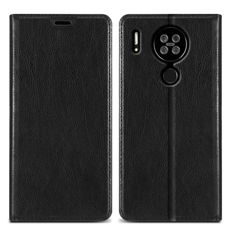 Cadorabo Hülle kompatibel mit Blackview A80s Schutzhülle mit Magnetverschluss, Standfunktion und Kartenfach