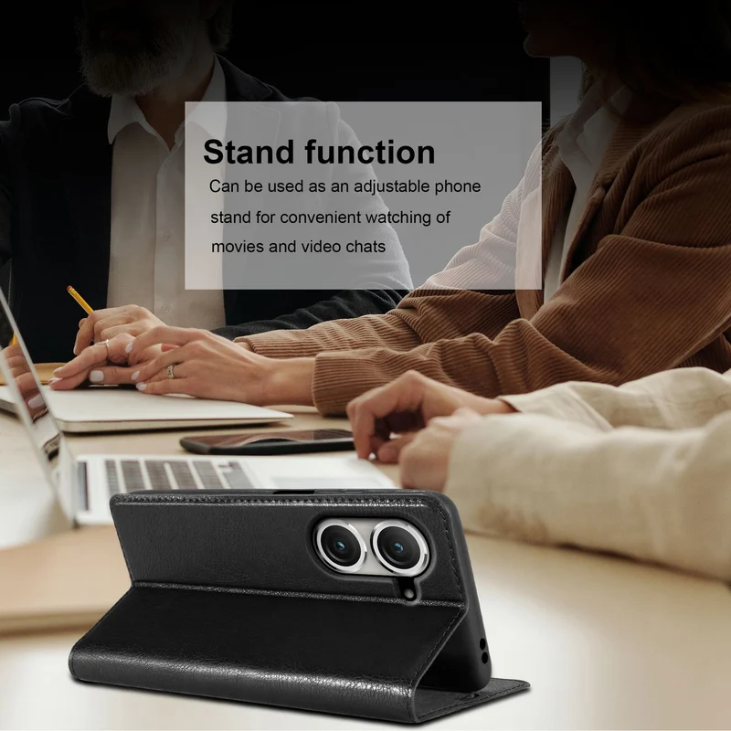 Cadorabo Hülle kompatibel mit Asus ZenFone 9 Schutzhülle mit Magnetverschluss, Standfunktion und Kartenfach