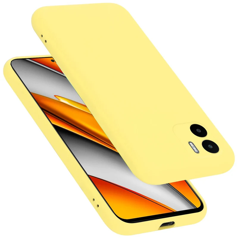 Cadorabo Hülle kompatibel mit Xiaomi RedMi A1 Schutzhülle aus flexiblem TPU Silikon