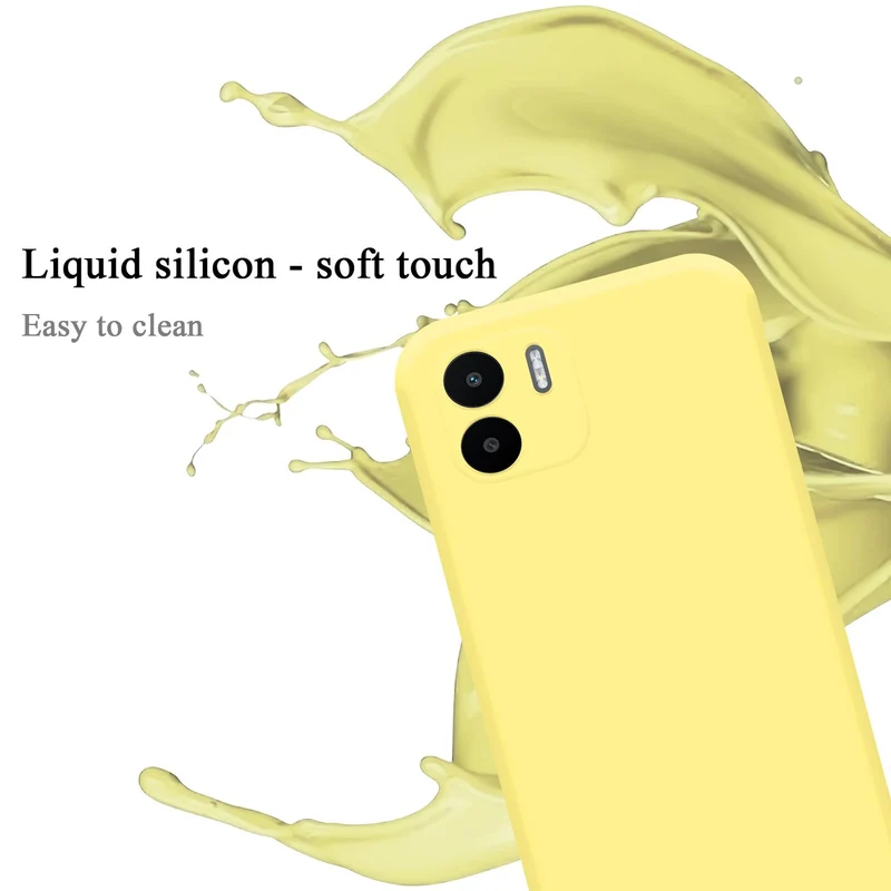 Cadorabo Hülle kompatibel mit Xiaomi RedMi A1 Schutzhülle aus flexiblem TPU Silikon