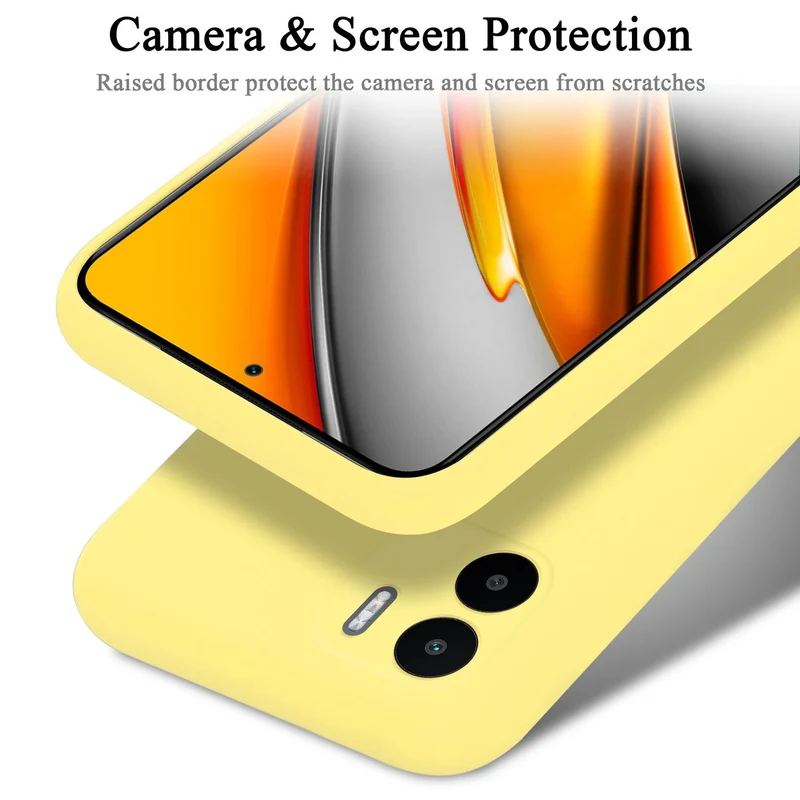 Cadorabo Hülle kompatibel mit Xiaomi RedMi A1 Schutzhülle aus flexiblem TPU Silikon
