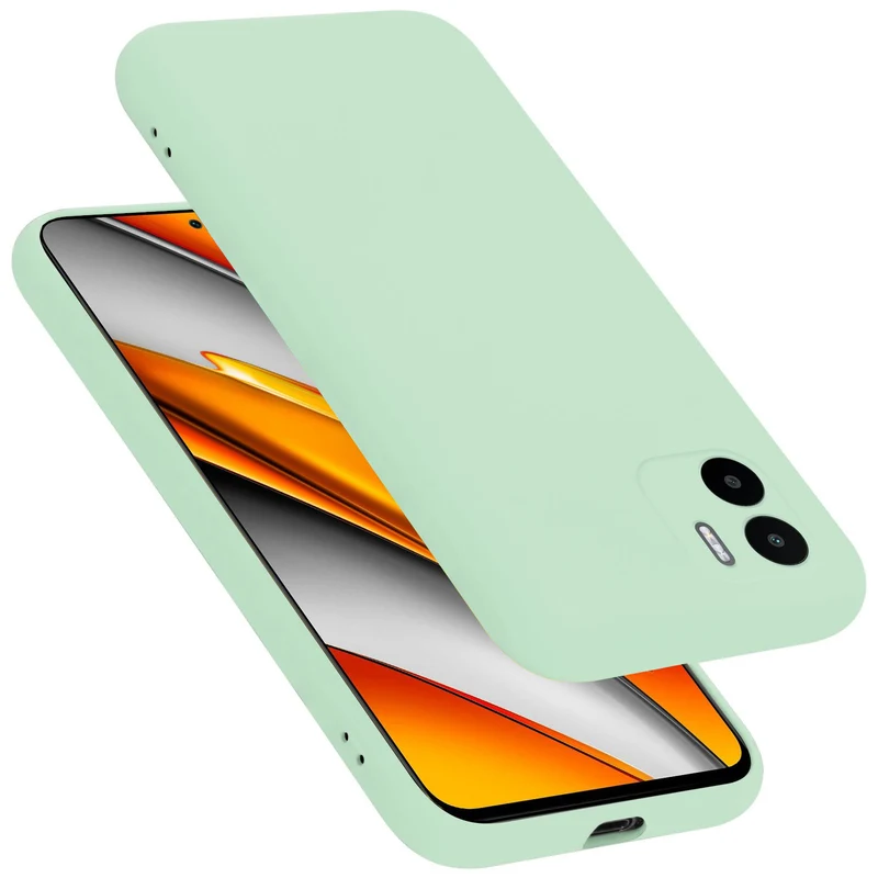 Cadorabo Hülle kompatibel mit Xiaomi RedMi A1 Schutzhülle aus flexiblem TPU Silikon