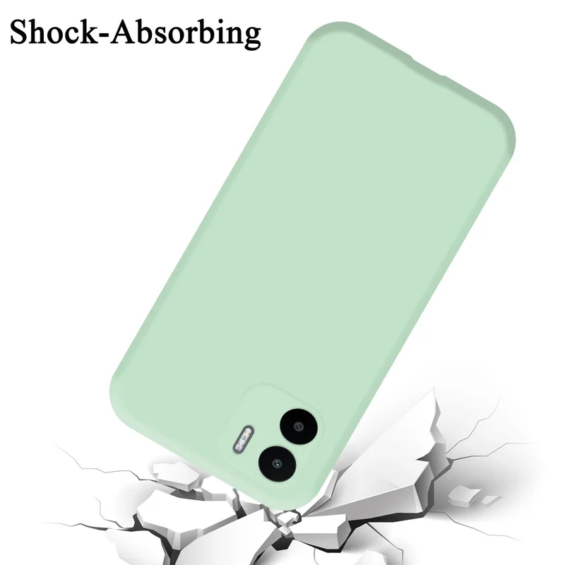 Cadorabo Hülle kompatibel mit Xiaomi RedMi A1 Schutzhülle aus flexiblem TPU Silikon