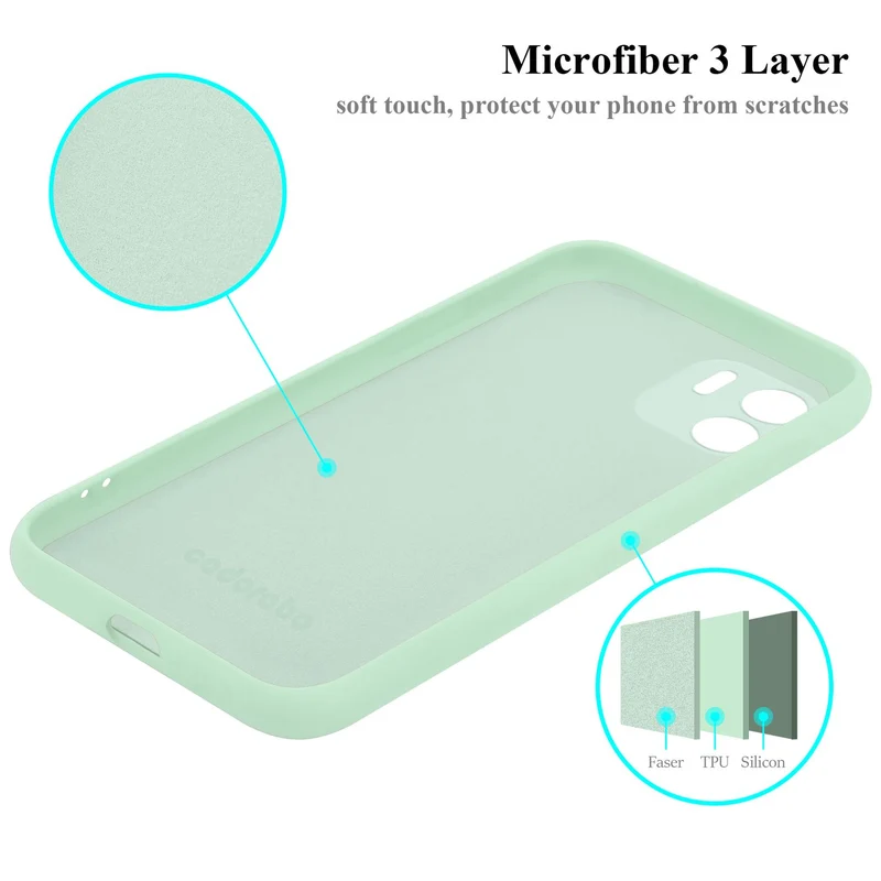 Cadorabo Hülle kompatibel mit Xiaomi RedMi A1 Schutzhülle aus flexiblem TPU Silikon