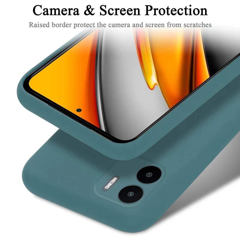 Cadorabo Hülle kompatibel mit Xiaomi RedMi A1 Schutzhülle aus flexiblem TPU Silikon
