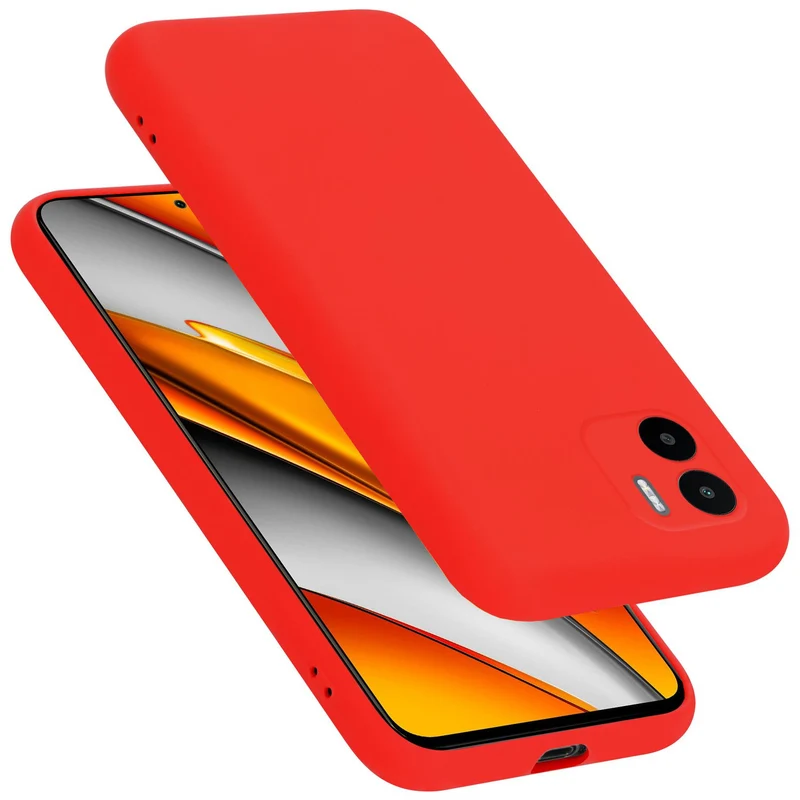 Cadorabo Hülle kompatibel mit Xiaomi RedMi A1 Schutzhülle aus flexiblem TPU Silikon