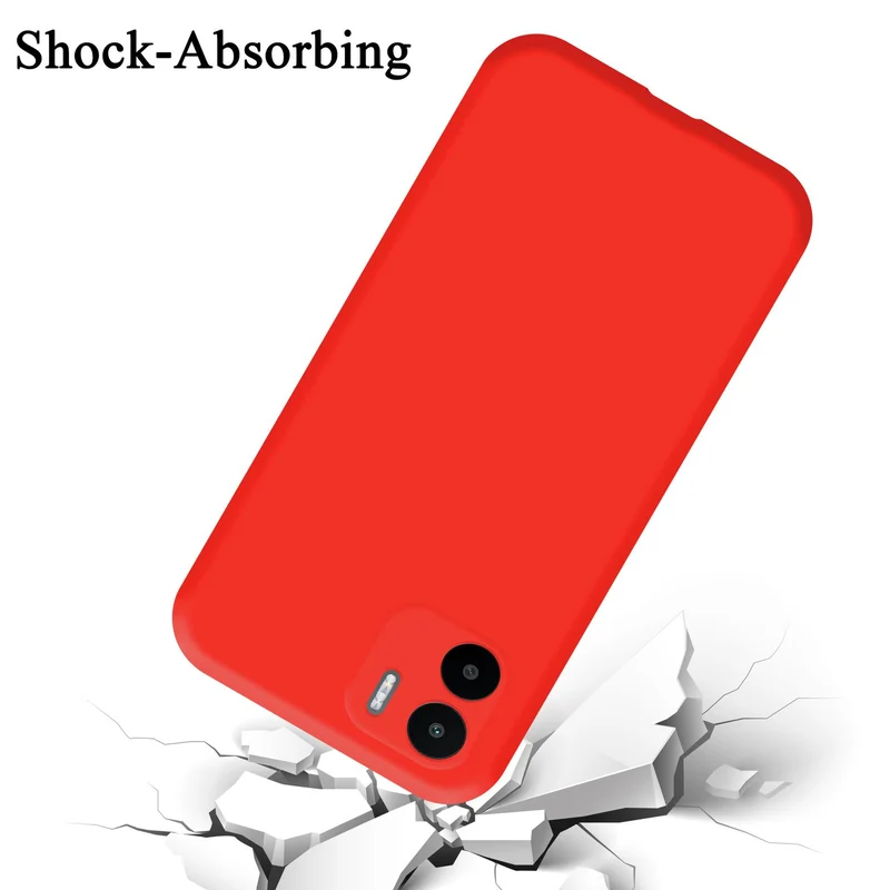 Cadorabo Hülle kompatibel mit Xiaomi RedMi A1 Schutzhülle aus flexiblem TPU Silikon