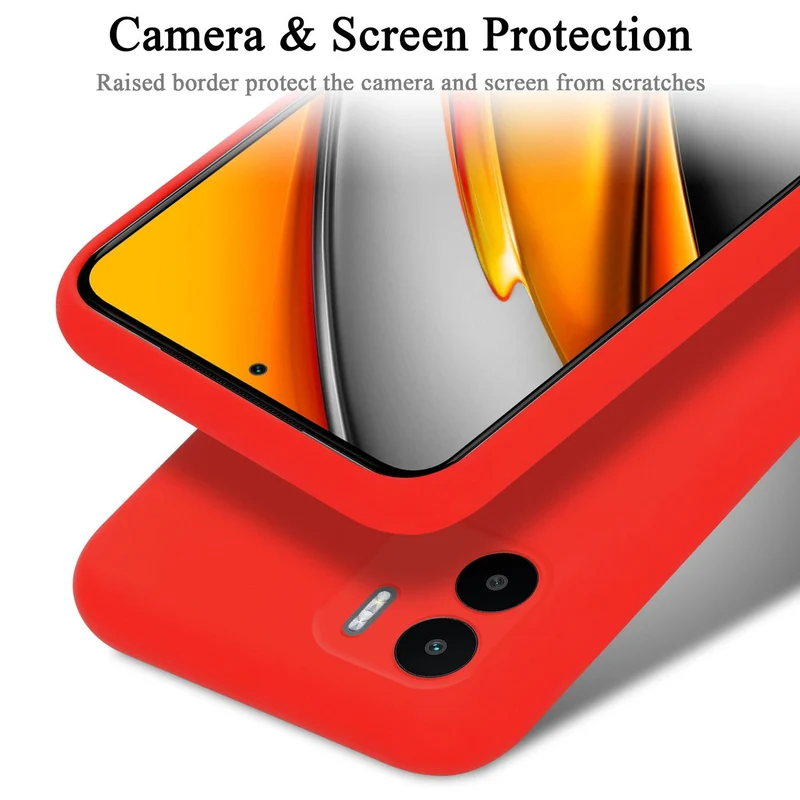 Cadorabo Hülle kompatibel mit Xiaomi RedMi A1 Schutzhülle aus flexiblem TPU Silikon