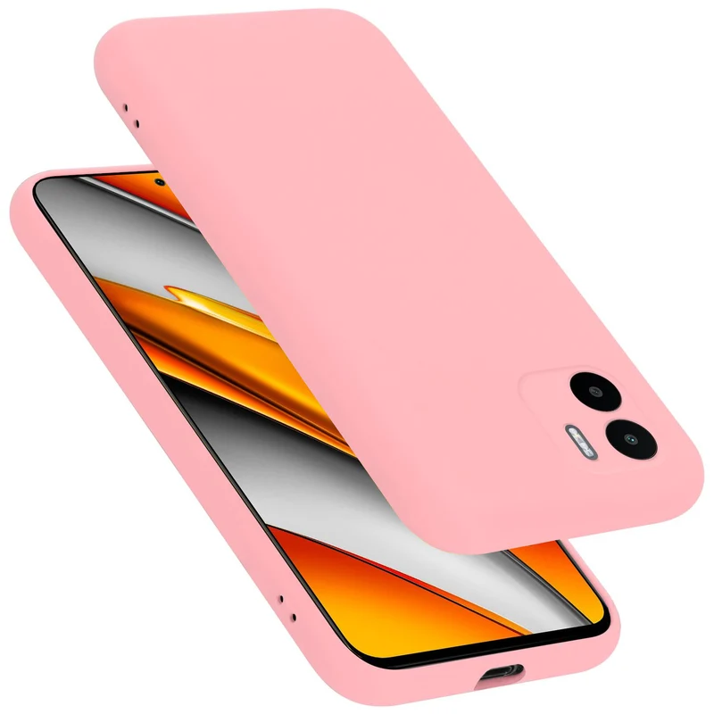 Cadorabo Hülle kompatibel mit Xiaomi RedMi A1 Schutzhülle aus flexiblem TPU Silikon