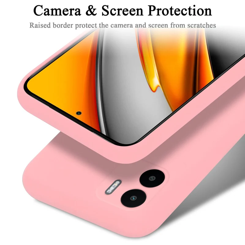 Cadorabo Hülle kompatibel mit Xiaomi RedMi A1 Schutzhülle aus flexiblem TPU Silikon