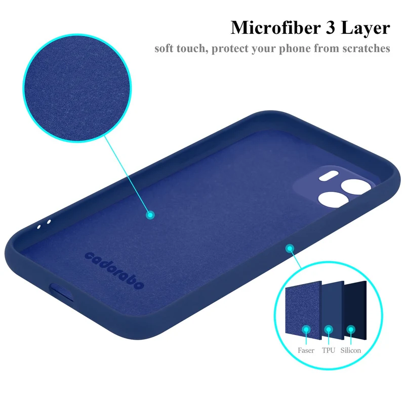 Cadorabo Hülle kompatibel mit Xiaomi RedMi A1 Schutzhülle aus flexiblem TPU Silikon