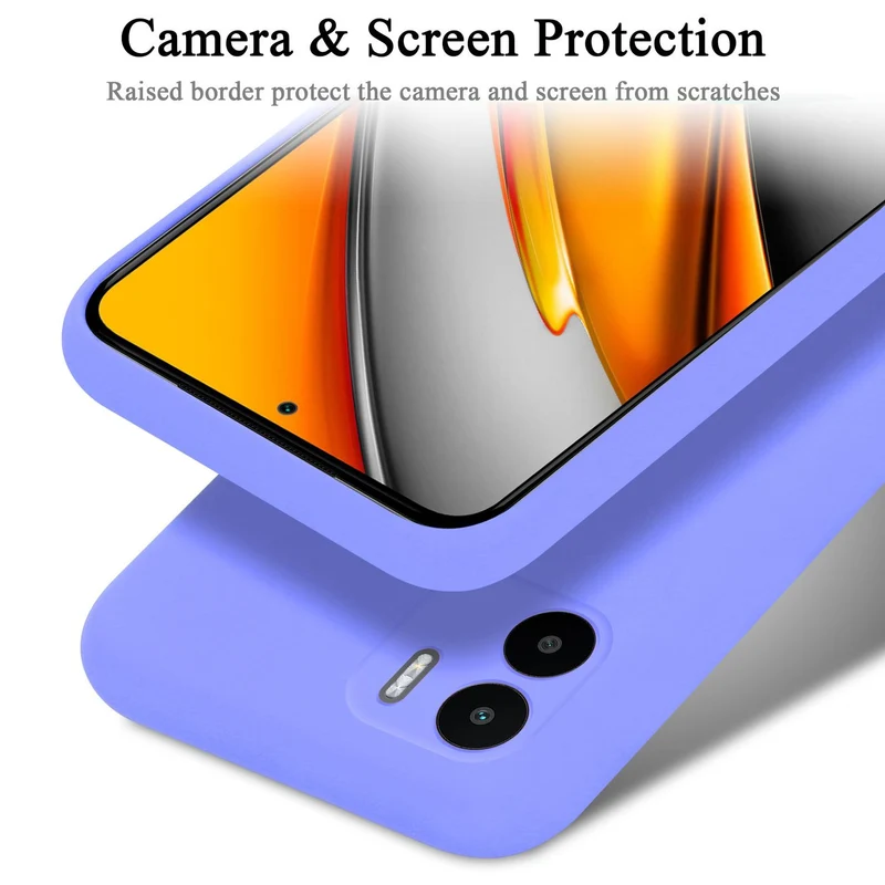 Cadorabo Hülle kompatibel mit Xiaomi RedMi A1 Schutzhülle aus flexiblem TPU Silikon