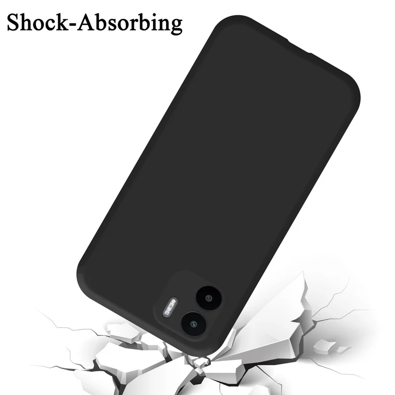 Cadorabo Hülle kompatibel mit Xiaomi RedMi A1 Schutzhülle aus flexiblem TPU Silikon