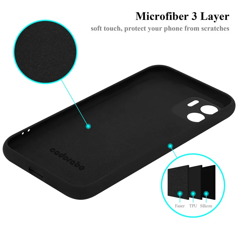 Cadorabo Hülle kompatibel mit Xiaomi RedMi A1 Schutzhülle aus flexiblem TPU Silikon