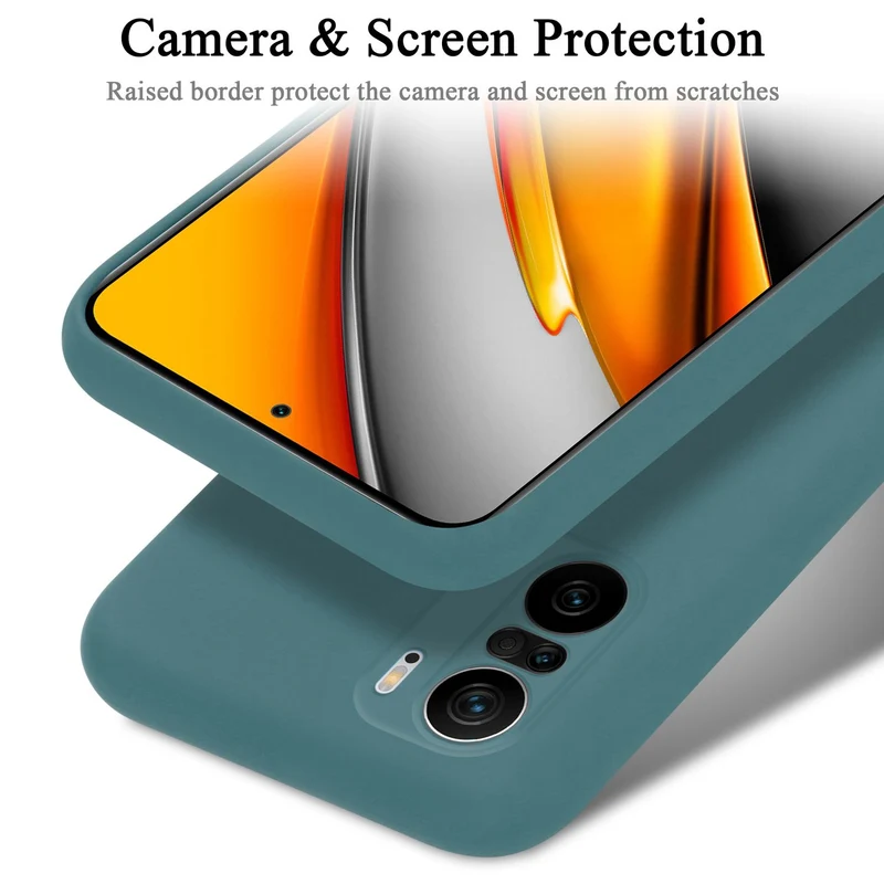 Cadorabo Hülle kompatibel mit Xiaomi Mi 11i / POCO F3 Schutzhülle aus flexiblem TPU Silikon