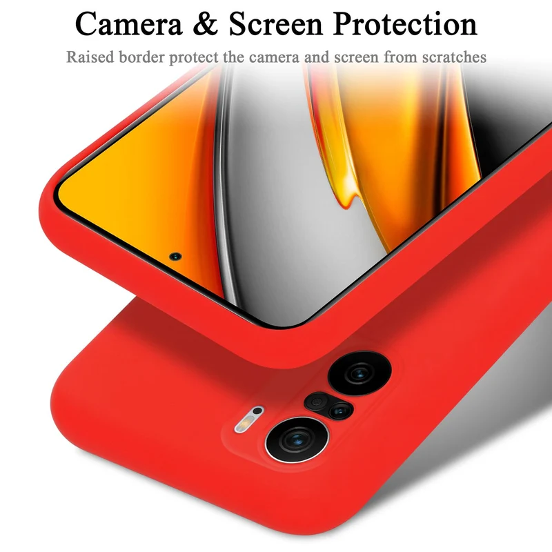 Cadorabo Hülle kompatibel mit Xiaomi Mi 11i / POCO F3 Schutzhülle aus flexiblem TPU Silikon