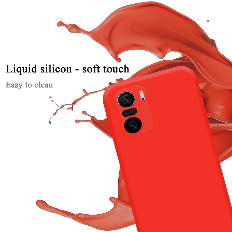 Cadorabo Hülle kompatibel mit Xiaomi Mi 11i / POCO F3 Schutzhülle aus flexiblem TPU Silikon