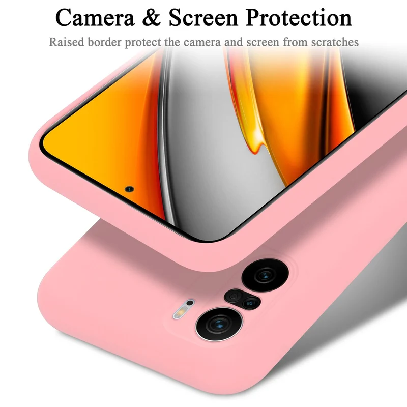 Cadorabo Hülle kompatibel mit Xiaomi Mi 11i / POCO F3 Schutzhülle aus flexiblem TPU Silikon