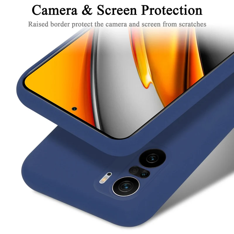 Cadorabo Hülle kompatibel mit Xiaomi Mi 11i / POCO F3 Schutzhülle aus flexiblem TPU Silikon