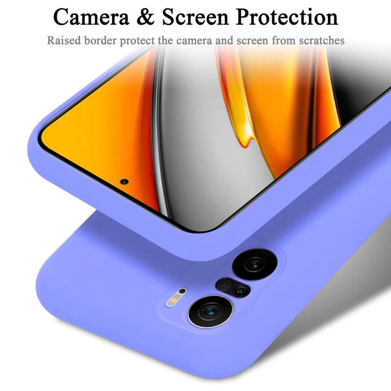 Cadorabo Hülle kompatibel mit Xiaomi Mi 11i / POCO F3 Schutzhülle aus flexiblem TPU Silikon