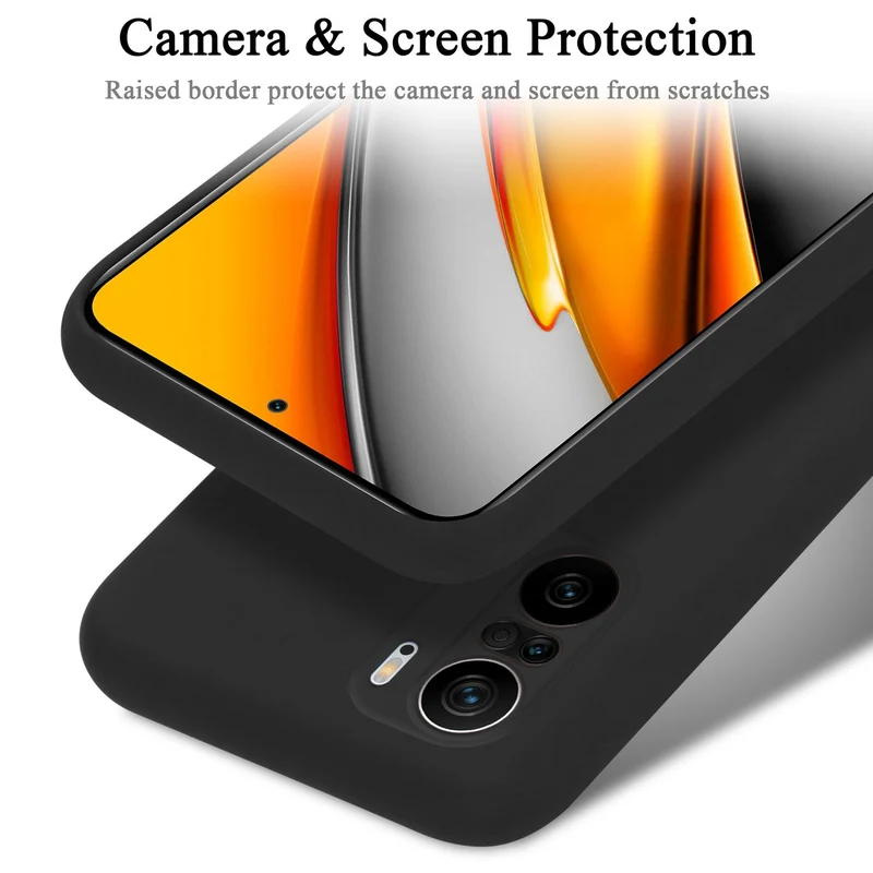 Cadorabo Hülle kompatibel mit Xiaomi Mi 11i / POCO F3 Schutzhülle aus flexiblem TPU Silikon