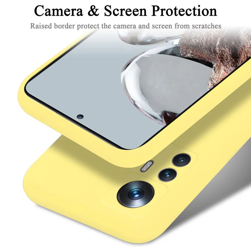 Cadorabo Hülle kompatibel mit Xiaomi 12T / 12T PRO Schutzhülle aus flexiblem TPU Silikon