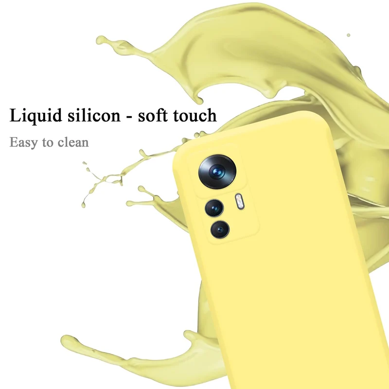 Cadorabo Hülle kompatibel mit Xiaomi 12T / 12T PRO Schutzhülle aus flexiblem TPU Silikon