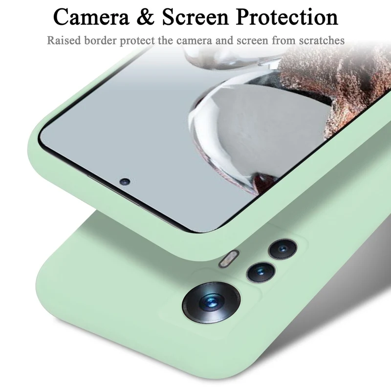 Cadorabo Hülle kompatibel mit Xiaomi 12T / 12T PRO Schutzhülle aus flexiblem TPU Silikon