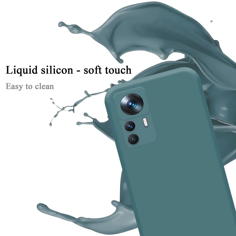 Cadorabo Hülle kompatibel mit Xiaomi 12T / 12T PRO Schutzhülle aus flexiblem TPU Silikon
