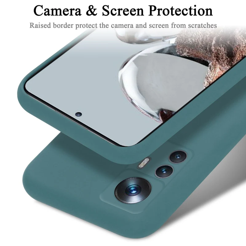 Cadorabo Hülle kompatibel mit Xiaomi 12T / 12T PRO Schutzhülle aus flexiblem TPU Silikon