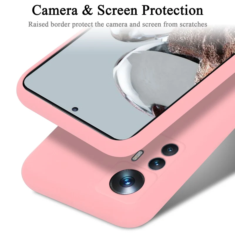 Cadorabo Hülle kompatibel mit Xiaomi 12T / 12T PRO Schutzhülle aus flexiblem TPU Silikon