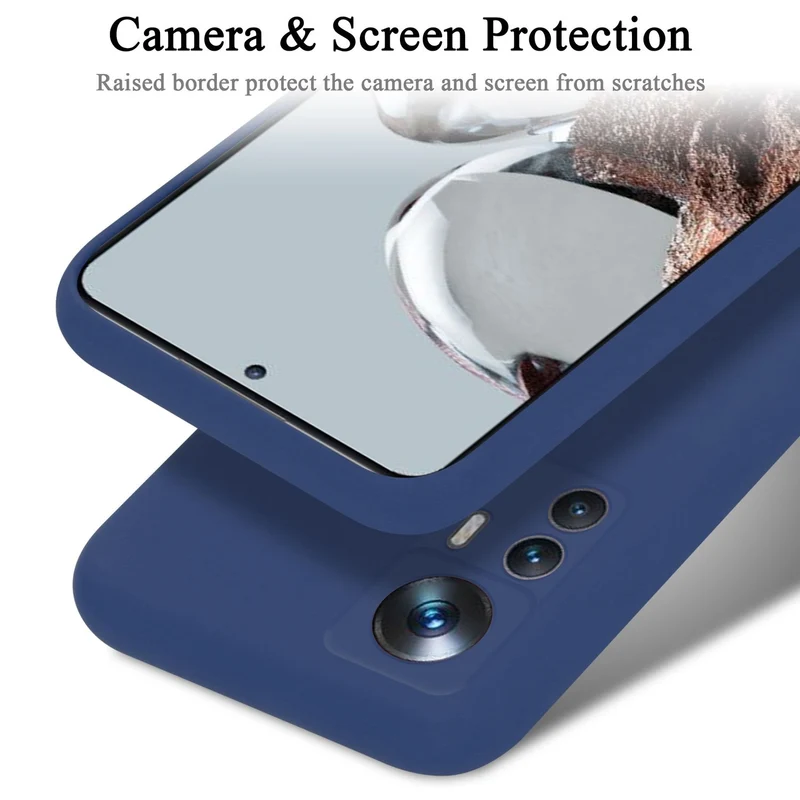 Cadorabo Hülle kompatibel mit Xiaomi 12T / 12T PRO Schutzhülle aus flexiblem TPU Silikon