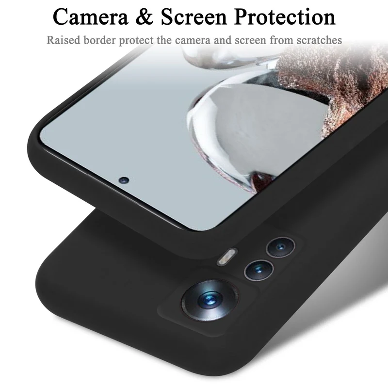 Cadorabo Hülle kompatibel mit Xiaomi 12T / 12T PRO Schutzhülle aus flexiblem TPU Silikon