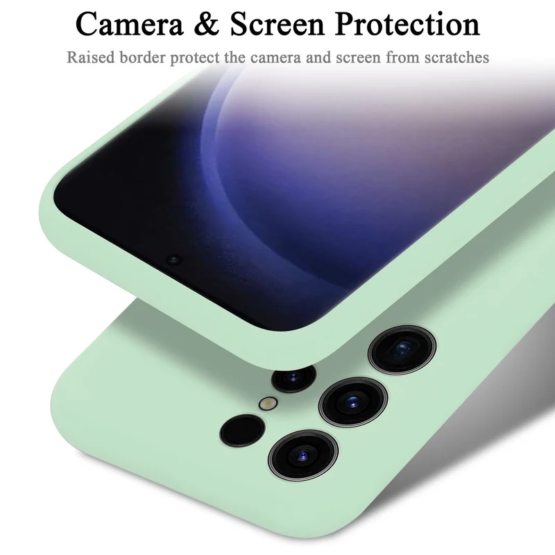 Cadorabo Hülle kompatibel mit Samsung Galaxy S23 ULTRA Schutzhülle aus flexiblem TPU Silikon