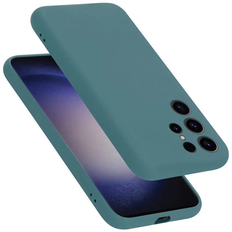 Cadorabo Hülle kompatibel mit Samsung Galaxy S23 ULTRA Schutzhülle aus flexiblem TPU Silikon