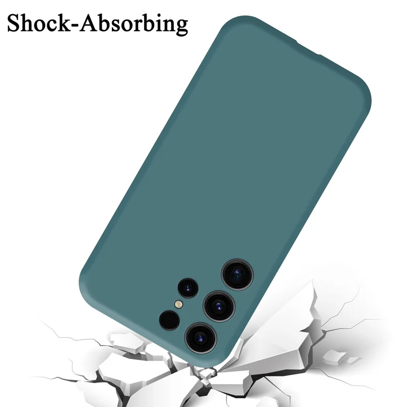 Cadorabo Hülle kompatibel mit Samsung Galaxy S23 ULTRA Schutzhülle aus flexiblem TPU Silikon