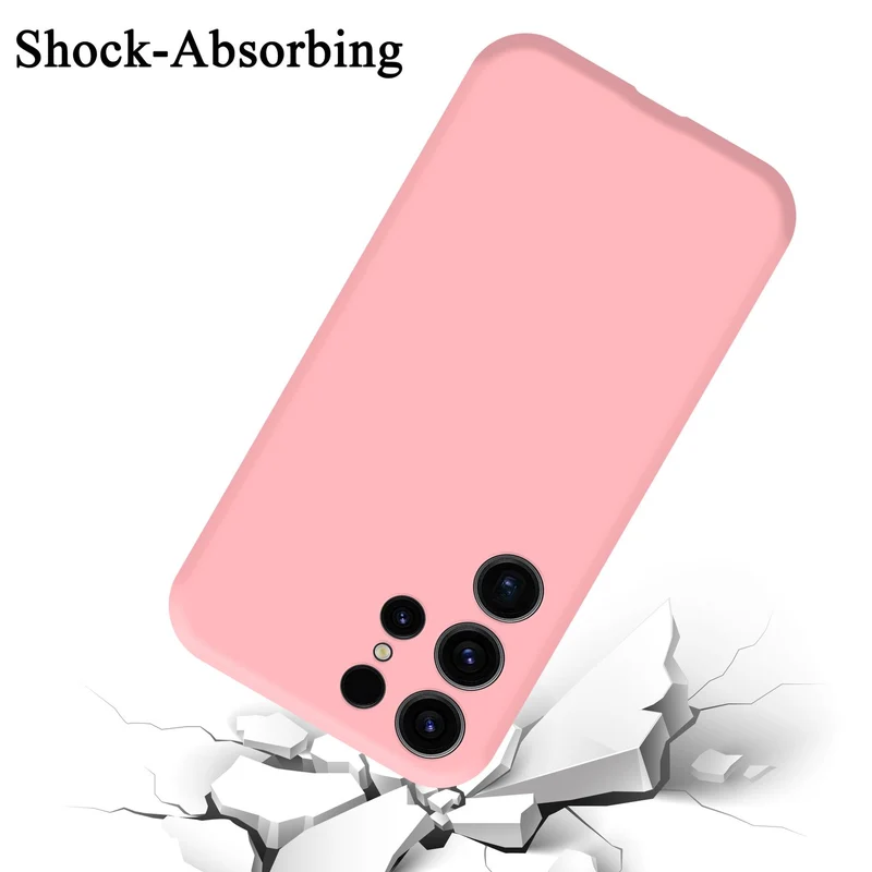 Cadorabo Hülle kompatibel mit Samsung Galaxy S23 ULTRA Schutzhülle aus flexiblem TPU Silikon