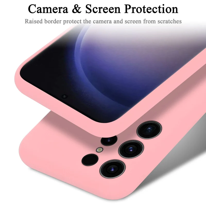 Cadorabo Hülle kompatibel mit Samsung Galaxy S23 ULTRA Schutzhülle aus flexiblem TPU Silikon