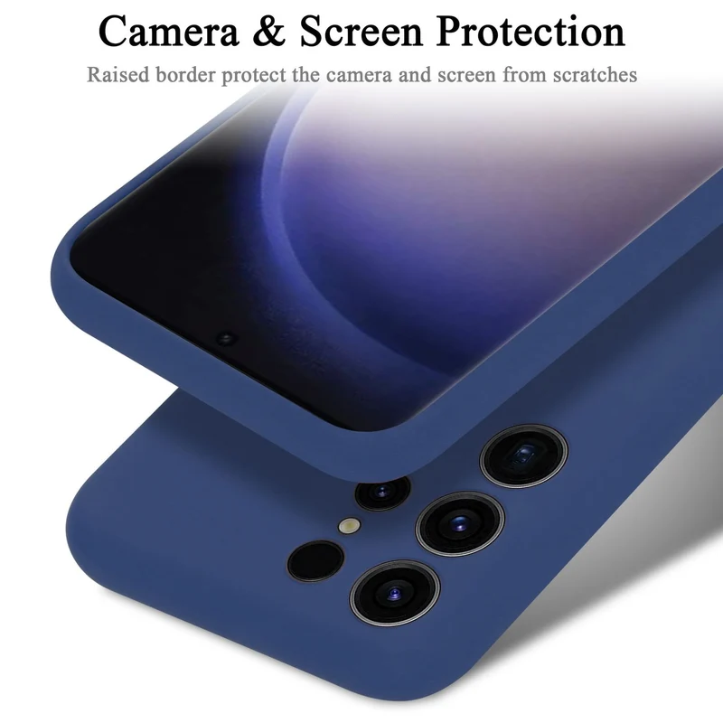 Cadorabo Hülle kompatibel mit Samsung Galaxy S23 ULTRA Schutzhülle aus flexiblem TPU Silikon
