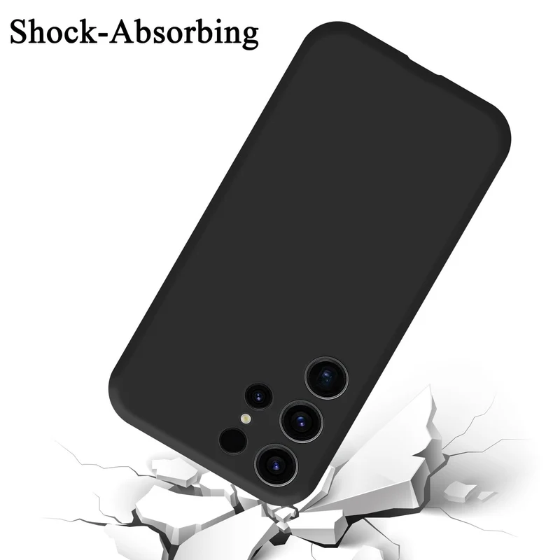 Cadorabo Hülle kompatibel mit Samsung Galaxy S23 ULTRA Schutzhülle aus flexiblem TPU Silikon