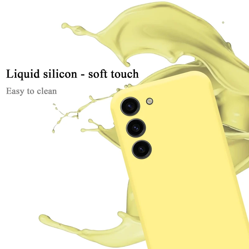 Cadorabo Hülle kompatibel mit Samsung Galaxy S23 PLUS Schutzhülle aus flexiblem TPU Silikon