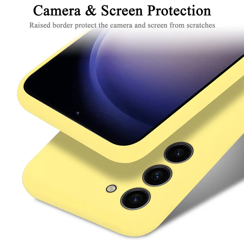 Cadorabo Hülle kompatibel mit Samsung Galaxy S23 PLUS Schutzhülle aus flexiblem TPU Silikon