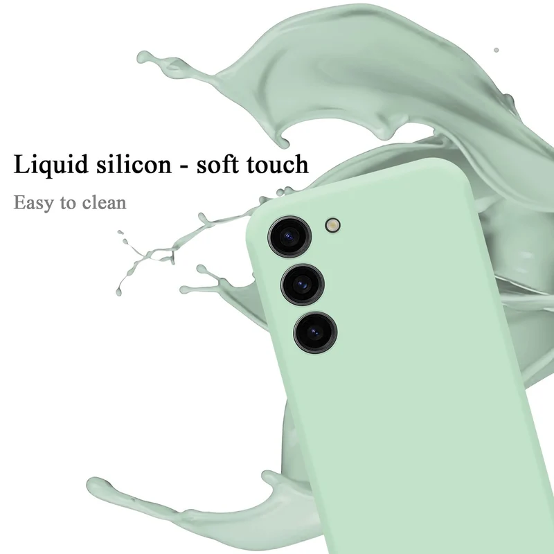 Cadorabo Hülle kompatibel mit Samsung Galaxy S23 PLUS Schutzhülle aus flexiblem TPU Silikon