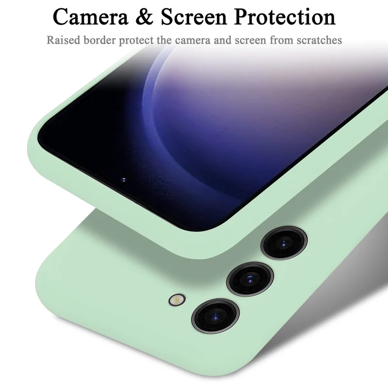 Cadorabo Hülle kompatibel mit Samsung Galaxy S23 PLUS Schutzhülle aus flexiblem TPU Silikon
