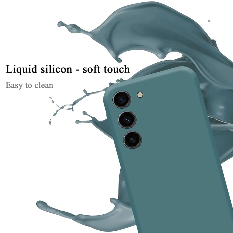 Cadorabo Hülle kompatibel mit Samsung Galaxy S23 PLUS Schutzhülle aus flexiblem TPU Silikon