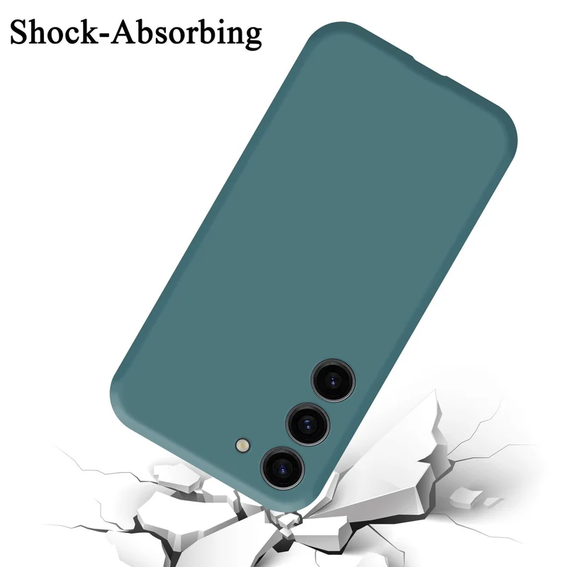 Cadorabo Hülle kompatibel mit Samsung Galaxy S23 PLUS Schutzhülle aus flexiblem TPU Silikon