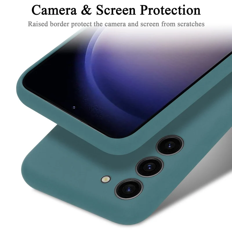 Cadorabo Hülle kompatibel mit Samsung Galaxy S23 PLUS Schutzhülle aus flexiblem TPU Silikon