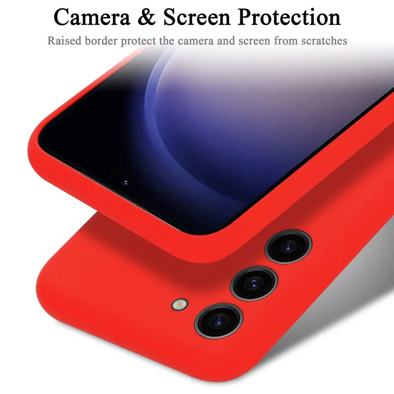 Cadorabo Hülle kompatibel mit Samsung Galaxy S23 PLUS Schutzhülle aus flexiblem TPU Silikon